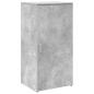 Preview: Empfangstheke Betongrau 200x50x103,5 cm Holzwerkstoff