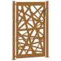 Preview: Gartentor 105x155 cm Wetterfester Stahl Lichtdesign