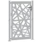 Preview: Gartentor 105x155 cm Wetterfester Stahl Lichtdesign