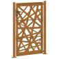 Preview: Gartentor 105x155 cm Wetterfester Stahl Lichtdesign
