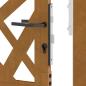 Preview: Gartentor 105x155 cm Wetterfester Stahl Lichtdesign