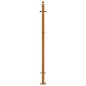 Preview: Gartentor 105x130 cm Wetterfester Stahl Wellen-Design