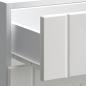 Preview: Küchen-Unterschrank Lucca Weiß Holzwerkstoff