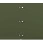 Preview: Rasenkanten 20 Stk. Olivgrün 25x103 cm Kaltgewalzter Stahl
