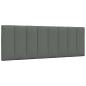 Preview: Bettgestell ohne Matratze Dunkelgrau 140x190 cm Stoff