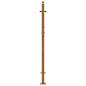 Preview: Gartentor 105x130 cm Wetterfester Stahl Kreuz-Design