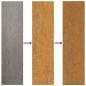 Preview: Gartentor 105x130 cm Wetterfester Stahl Kreuz-Design
