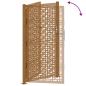 Preview: Gartentor 105x180 cm Wetterfester Stahl Kreuz-Design