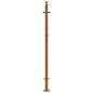 Preview: Gartentor 105x130 cm Wetterfester Stahl Flammen-Design