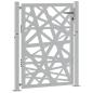 Preview: Gartentor 105x130 cm Wetterfester Stahl Lichtdesign
