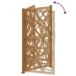 Preview: Gartentor 105x180 cm Wetterfester Stahl Lichtdesign