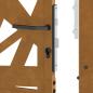 Preview: Gartentor 105x180 cm Wetterfester Stahl Lichtdesign