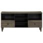 Preview: TV-Schrank 100x33x46 cm Massivholz Mango