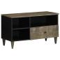 Preview: ARDEBO.de - TV-Schrank 80x33x46 cm Massivholz Mango