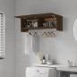 Preview: Kleiderschrank Braun Eichen-Optik 100x32,5x35 cm Holzwerkstoff