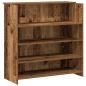 Preview: Empfangstheke Altholz-Optik 200x50x103,5 cm Holzwerkstoff