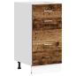 Preview: Unterschrank Altholz-Optik 40x46x81,5 cm Holzwerkstoff