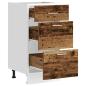 Preview: Unterschrank Altholz-Optik 40x46x81,5 cm Holzwerkstoff