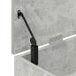 Preview: Schuhbank Betongrau 102x30,5x45 cm Holzwerkstoff