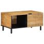 Preview: ARDEBO.de - Couchtisch Braun 80x50x40 cm Massivholz Mango