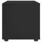 Preview: TV-Schrank VISNES Schwarz 100x40x38 cm Holzwerkstoff