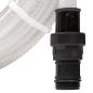Preview: Saugschlauch mit PVC-Anschlüssen Transparent 1" 10 m PVC