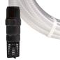 Preview: Saugschlauch mit PVC-Anschlüssen Transparent 1" 10 m PVC