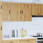 Preview: Küchen-Hängeschrank Porto Artisan-Eiche Holzwerkstoff