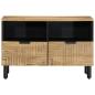 Preview: TV-Schrank Braun 70x33x46 cm Massivholz Mango