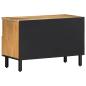 Preview: TV-Schrank Braun 70x33x46 cm Massivholz Mango
