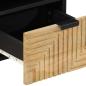 Preview: TV-Schrank Braun 70x33x46 cm Massivholz Mango