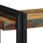 Preview: Wandregal Mehrfarbig Altholz Massivholz
