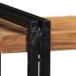 Preview: Wandregal 110x33x45 cm Massivholz Akazie