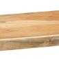 Preview: Wandregal 110x33x45 cm Massivholz Akazie
