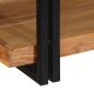 Preview: Wandregal 110x33x45 cm Massivholz Akazie