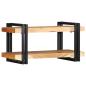 Preview: Wandregal 70x33x35 cm Massivholz Akazie