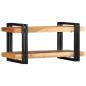 Preview: Wandregal 70x33x35 cm Massivholz Akazie