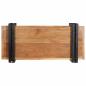Preview: Wandregal 70x33x35 cm Massivholz Akazie