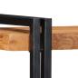 Preview: Wandregal 70x33x35 cm Massivholz Akazie
