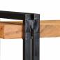 Preview: Wandregal 70x33x35 cm Massivholz Akazie