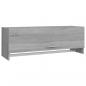 Preview: Kleiderschrank Grau Sonoma 100x32,5x35 cm Holzwerkstoff