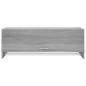 Preview: Kleiderschrank Grau Sonoma 100x32,5x35 cm Holzwerkstoff