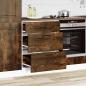 Preview: Küchenunterschrank Kalmar Räuchereiche Holzwerkstoff