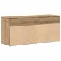 Preview: Schuhbank Artisan-Eiche 102x30,5x45 cm Holzwerkstoff