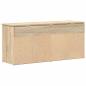 Preview: Schuhbank Sonoma-Eiche 102x30,5x45 cm Holzwerkstoff