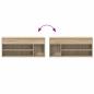 Preview: Schuhbank Sonoma-Eiche 102x30,5x45 cm Holzwerkstoff
