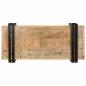 Preview: Wandregal 70x33x35 cm Raues Massivholz Mango