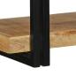 Preview: Wandregal 70x33x35 cm Raues Massivholz Mango