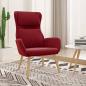 Preview: ARDEBO.de - Relaxsessel Weinrot Samt