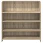 Preview: Empfangstheke Sonoma-Eiche 100x50x103,5 cm Holzwerkstoff